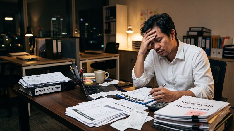 Pusing Laporan Keuangan Berantakan di Akhir Bulan? Ini Solusi Praktisnya